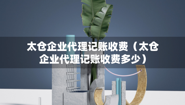 太倉企業(yè)代理記賬收費（太倉企業(yè)代理記賬收費多少）