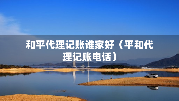 和平代理記賬誰家好（平和代理記賬電話）