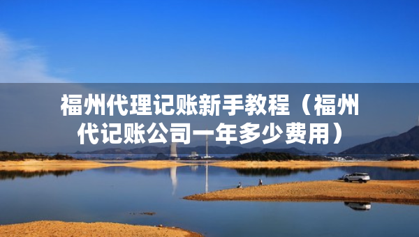 福州代理記賬新手教程（福州代記賬公司一年多少費(fèi)用）