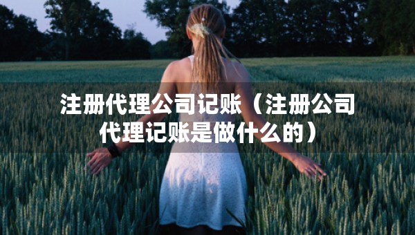 注冊代理公司記賬（注冊公司代理記賬是做什么的）
