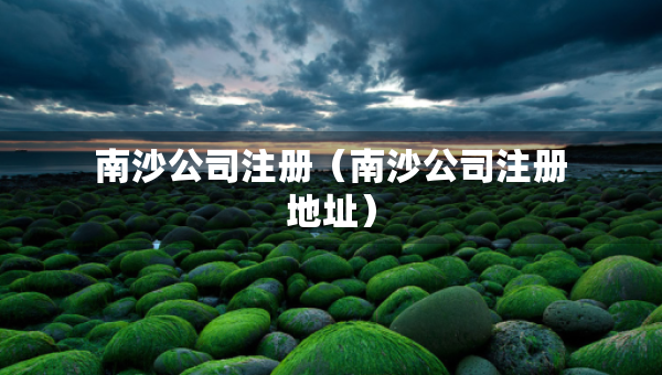 南沙公司注冊（南沙公司注冊地址）