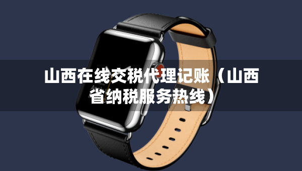 山西在線交稅代理記賬（山西省納稅服務(wù)熱線）