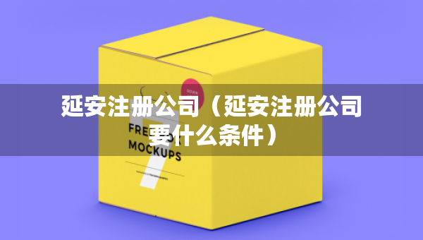 延安注冊公司（延安注冊公司要什么條件）