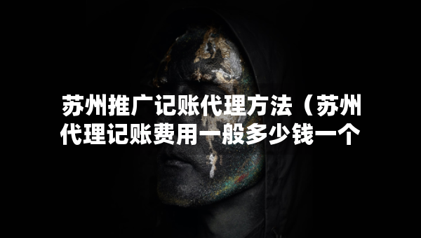 蘇州推廣記賬代理方法（蘇州代理記賬費(fèi)用一般多少錢一個(gè)月）