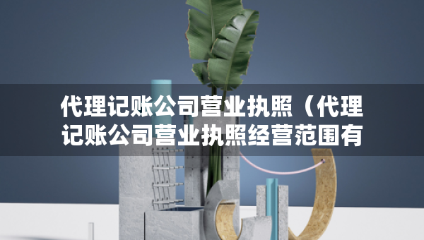 代理記賬公司營業(yè)執(zhí)照（代理記賬公司營業(yè)執(zhí)照經(jīng)營范圍有哪些）