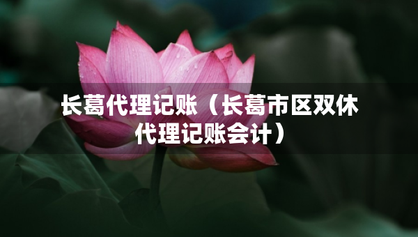 長(zhǎng)葛代理記賬（長(zhǎng)葛市區(qū)雙休代理記賬會(huì)計(jì)）