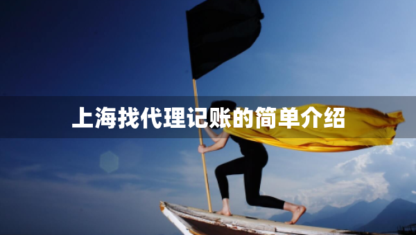 上海找代理記賬的簡單介紹