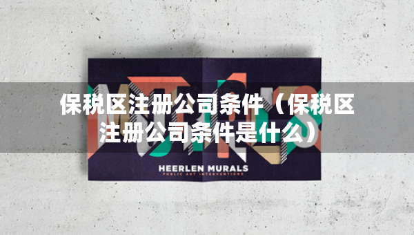 保稅區(qū)注冊(cè)公司條件（保稅區(qū)注冊(cè)公司條件是什么）