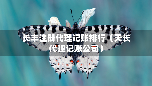 長豐注冊代理記賬排行（天長代理記賬公司）
