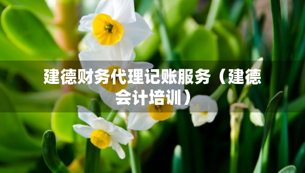 建德財(cái)務(wù)代理記賬服務(wù)（建德會(huì)計(jì)培訓(xùn)）