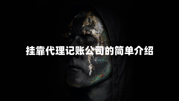 掛靠代理記賬公司的簡單介紹
