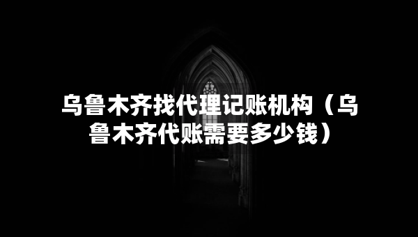 烏魯木齊找代理記賬機(jī)構(gòu)（烏魯木齊代賬需要多少錢）