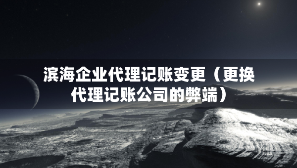 濱海企業(yè)代理記賬變更（更換代理記賬公司的弊端）