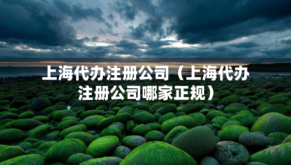 上海代辦注冊(cè)公司（上海代辦注冊(cè)公司哪家正規(guī)）