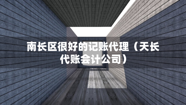 南長區(qū)很好的記賬代理（天長代賬會計公司）