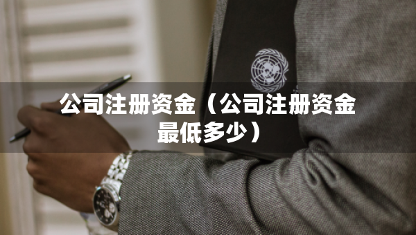 公司注冊資金（公司注冊資金最低多少）