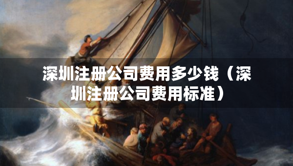 深圳注冊公司費用多少錢（深圳注冊公司費用標準）