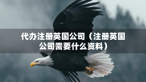 代辦注冊英國公司（注冊英國公司需要什么資料）