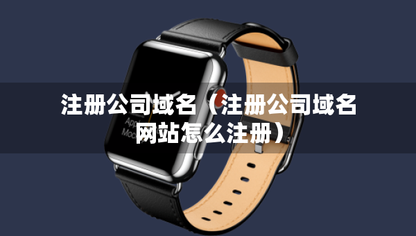注冊(cè)公司域名（注冊(cè)公司域名網(wǎng)站怎么注冊(cè)）