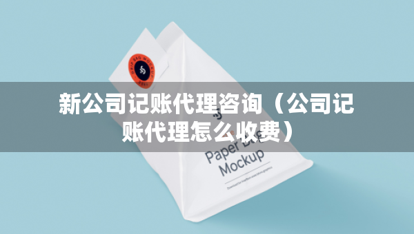 新公司記賬代理咨詢（公司記賬代理怎么收費）