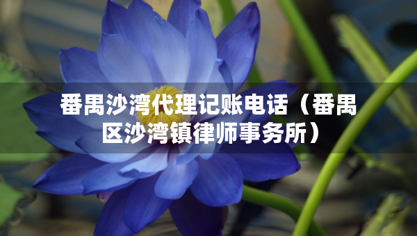 番禺沙灣代理記賬電話（番禺區(qū)沙灣鎮(zhèn)律師事務所）