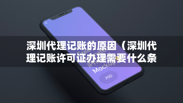 深圳代理記賬的原因（深圳代理記賬許可證辦理需要什么條件）