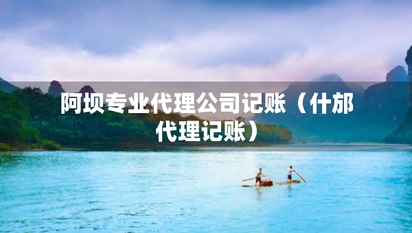 阿壩專業(yè)代理公司記賬（什邡代理記賬）