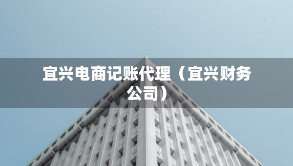宜興電商記賬代理（宜興財務公司）