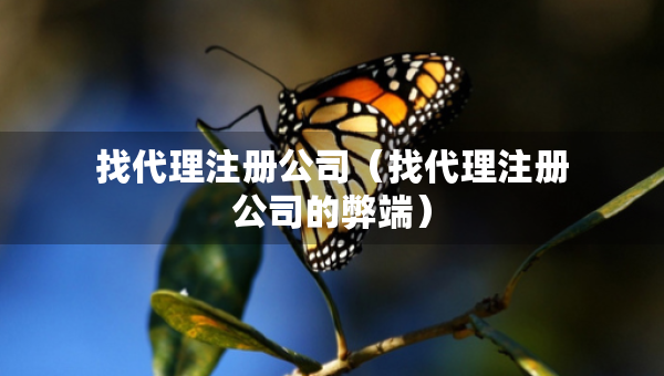 找代理注冊(cè)公司（找代理注冊(cè)公司的弊端）