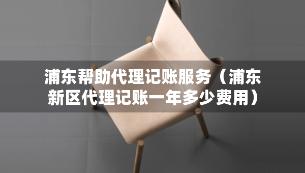 浦東幫助代理記賬服務(wù)（浦東新區(qū)代理記賬一年多少費用）