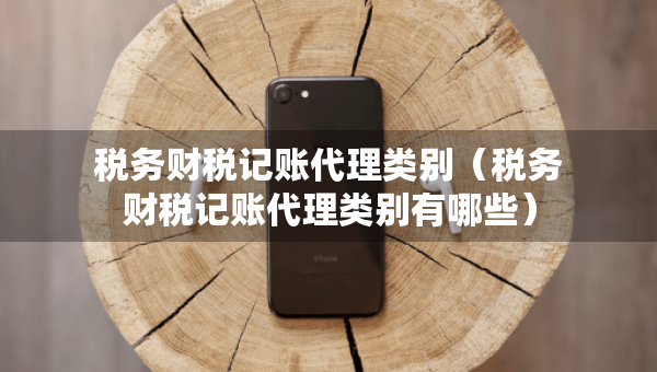 稅務財稅記賬代理類別（稅務財稅記賬代理類別有哪些）