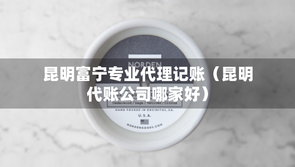 昆明富寧專業(yè)代理記賬（昆明代賬公司哪家好）