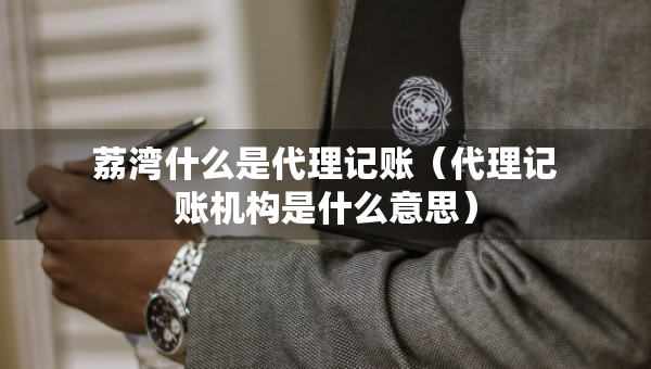 荔灣什么是代理記賬（代理記賬機(jī)構(gòu)是什么意思）