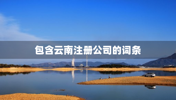 包含云南注冊(cè)公司的詞條