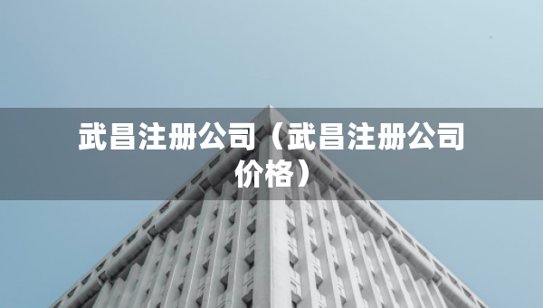 武昌注冊(cè)公司（武昌注冊(cè)公司價(jià)格）