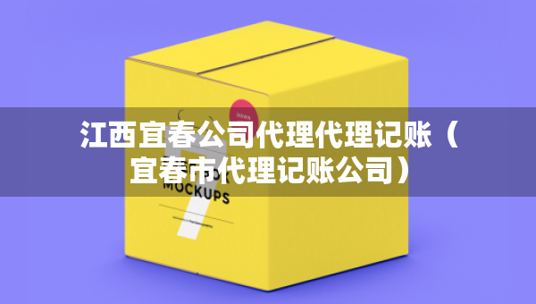 江西宜春公司代理代理記賬（宜春市代理記賬公司）