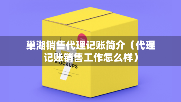 巢湖銷售代理記賬簡介（代理記賬銷售工作怎么樣）