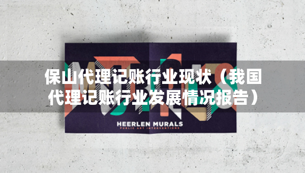 保山代理記賬行業(yè)現(xiàn)狀（我國代理記賬行業(yè)發(fā)展情況報告）