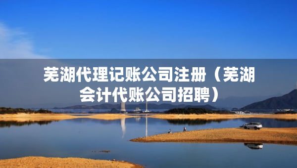 蕪湖代理記賬公司注冊(蕪湖會計代賬公司招聘) 蕪湖代理記賬公司注冊(蕪湖會計代賬公司招聘)