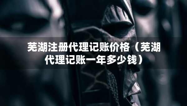 蕪湖注冊代理記賬價格（蕪湖代理記賬一年多少錢）
