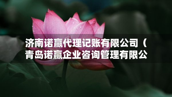 濟(jì)南諾贏代理記賬有限公司（青島諾贏企業(yè)咨詢管理有限公司）