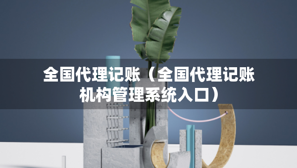 全國代理記賬（全國代理記賬機構(gòu)管理系統(tǒng)入口）