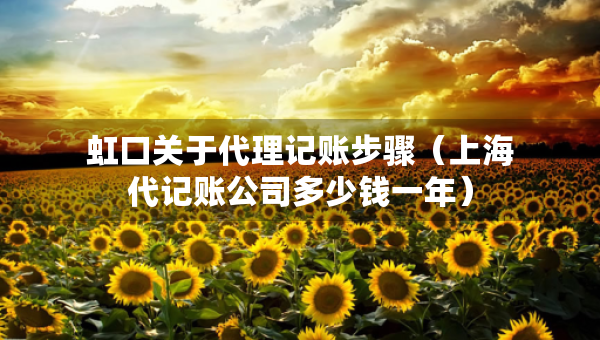 虹口關(guān)于代理記賬步驟（上海代記賬公司多少錢一年）