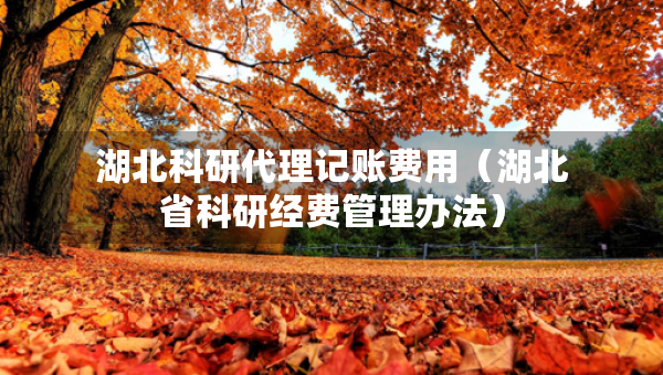 湖北科研代理記賬費(fèi)用（湖北省科研經(jīng)費(fèi)管理辦法）