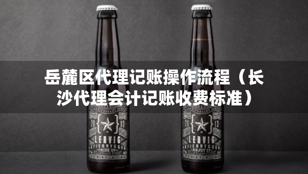岳麓區(qū)代理記賬操作流程（長沙代理會計(jì)記賬收費(fèi)標(biāo)準(zhǔn)）
