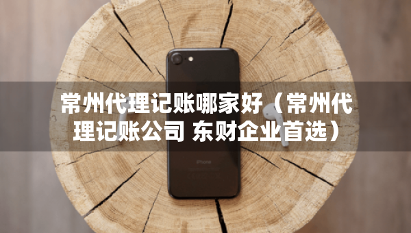 常州代理記賬哪家好（常州代理記賬公司 東財企業(yè)首選）