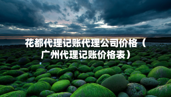 花都代理記賬代理公司價(jià)格（廣州代理記賬價(jià)格表）
