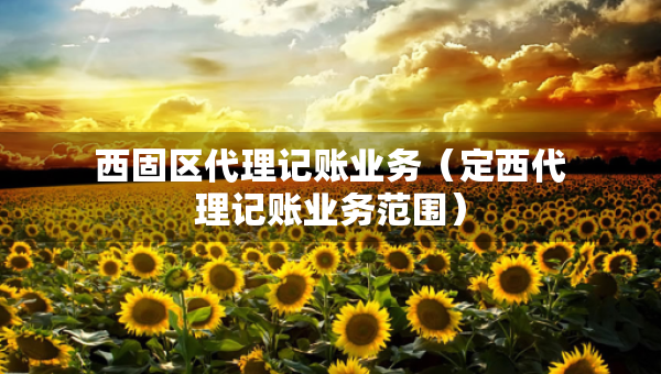 西固區(qū)代理記賬業(yè)務(wù)(定西代理記賬業(yè)務(wù)范圍) 西固區(qū)代理記賬業(yè)務(wù)(定西代理記賬業(yè)務(wù)范圍)