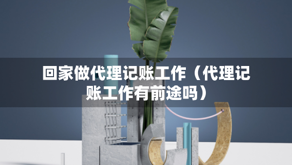 回家做代理記賬工作（代理記賬工作有前途嗎）