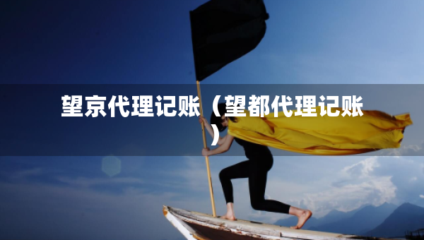 望京代理記賬（望都代理記賬）